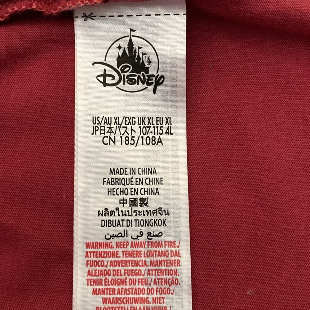 Disney Minnie Mouse Scoop Neck Tee-Shirt T-shirt - Picture 6 of 8